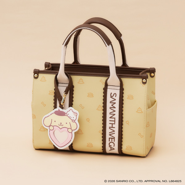 「ポムポムプリン」とサマンサベガがコラボ♪ ハンドバッグ・折財布などキュートなコレクションが登場！