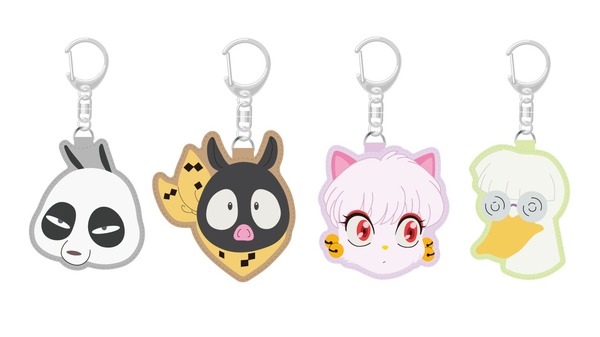 サガラ刺繡キーホルダー A～D　各1,760円