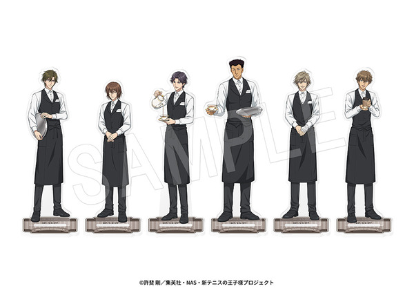 アクリルフィギュアスタンド　Cafe Staff ver.（全6種）