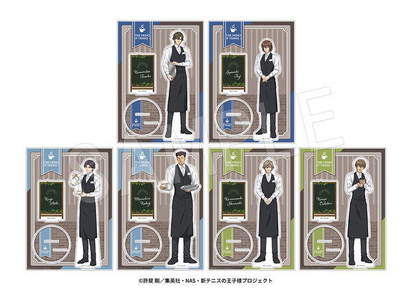 BIGアクリルスタンド　Cafe Staff ver.（全6種）