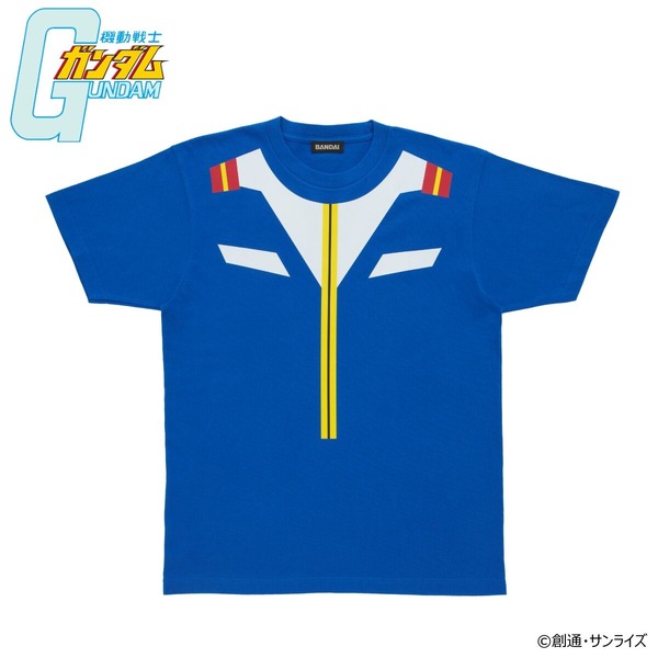 「機動戦士ガンダム なりきりTシャツ アムロ・レイ 大人サイズ」