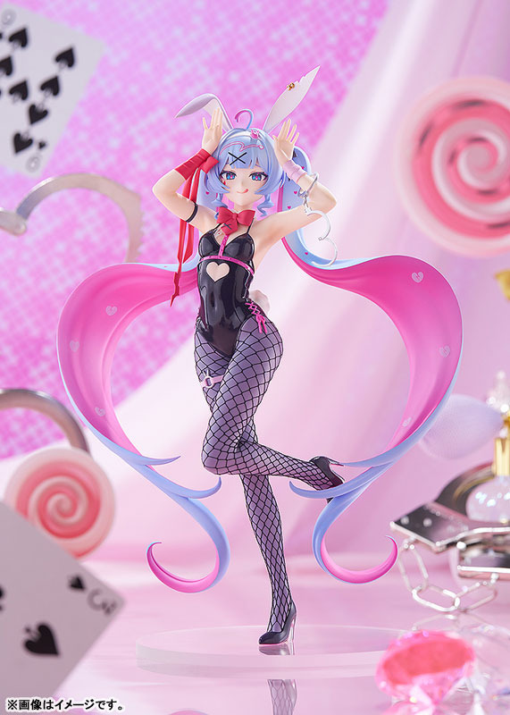 「POP UP PARADE キャラクター・ボーカル・シリーズ01 初音ミク ラビットホールVer. L size 完成品フィギュア」