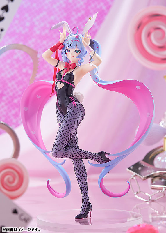 「POP UP PARADE キャラクター・ボーカル・シリーズ01 初音ミク ラビットホールVer. L size 完成品フィギュア」