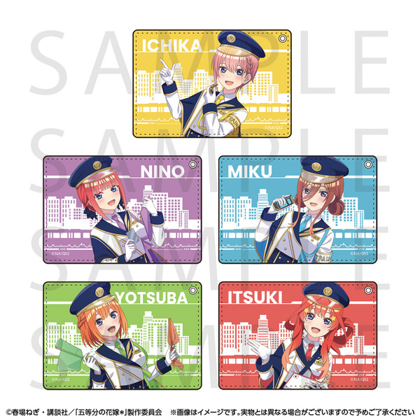 JR東海 「推し旅」×『五等分の花嫁＊』リール付パスケース（全5種）