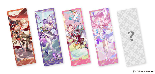 【第 2 弾：5 月 15 日（金）～】コラボ限定クリアしおり（4 種+シークレット 1 種）