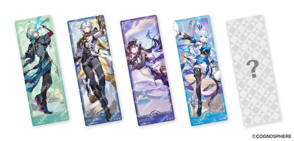 【第 1 弾：4 月 27 日（月）～】コラボ限定クリアしおり（4 種+シークレット 1 種）