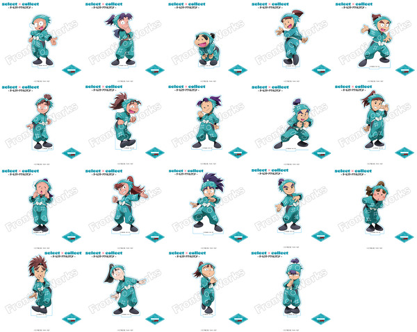 『忍たま乱太郎』select×collect -オールスターアクリルスタンド-