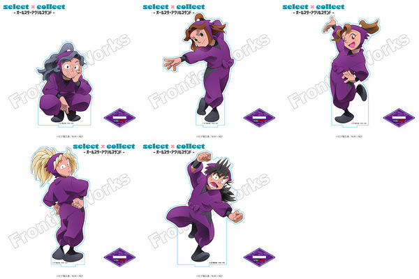 『忍たま乱太郎』select×collect -オールスターアクリルスタンド-