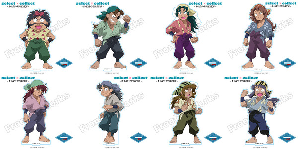 『忍たま乱太郎』select×collect -オールスターアクリルスタンド-