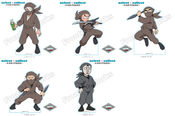 『忍たま乱太郎』select×collect -オールスターアクリルスタンド-