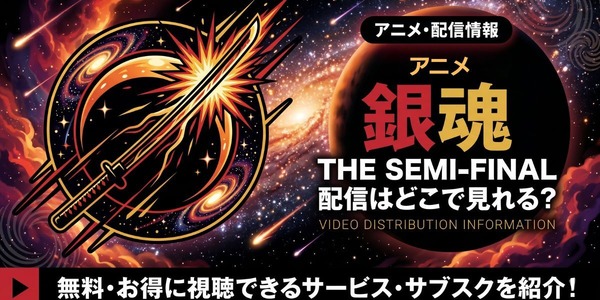アニメ『銀魂 THE SEMI-FINAL』 配信情報