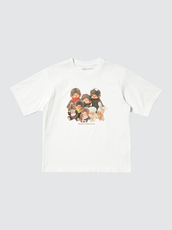 WOMEN モンチッチ UT/リラックスフィットカラー: 01 OFF WHITE