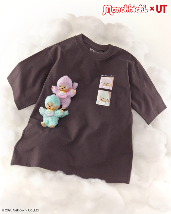 WOMEN モンチッチ UT/リラックスフィット カラー: 39 DARK BROWN