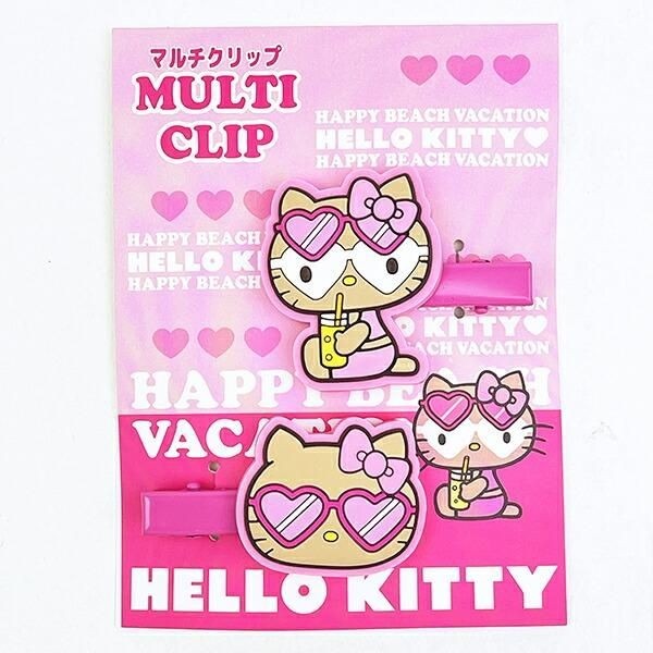 日焼けキティクリップ