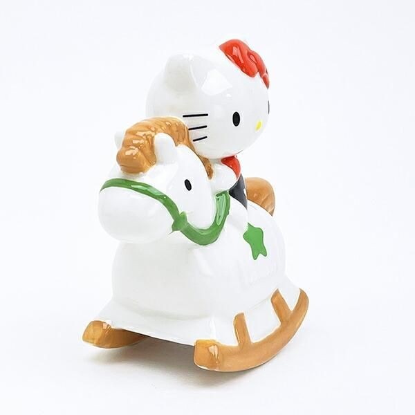 サンリオ ハローキティ ゆらゆら木馬貯金箱 バンク インテリア