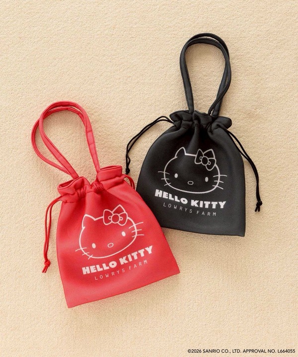 サンリオキャラクターズ×LOWRYS FARM　「キンチャクトートBAG」全2種