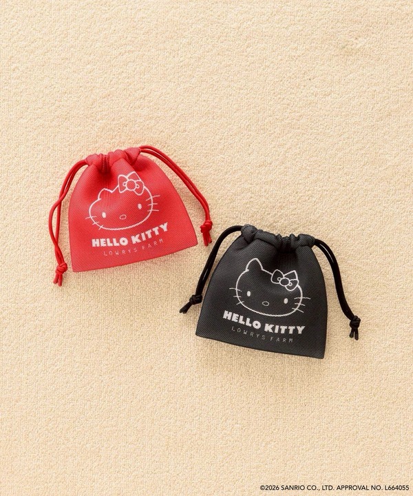 サンリオキャラクターズ×LOWRYS FARM　「キンチャクポーチ」全2種