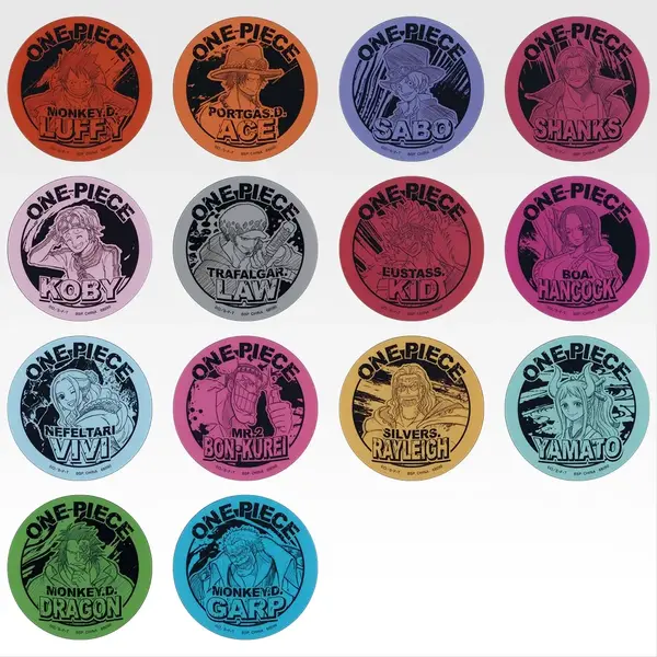 「一番くじ ワンピース MONKEY.D.LUFFY－冒険の記憶と未来への航路－」H賞：アクリルマグネット（ランダム14種）