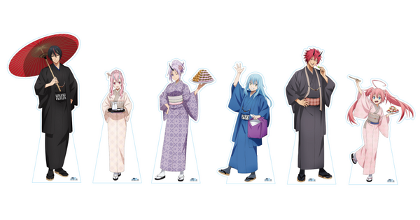 「転生したらスライムだった件×着物レンタルVASARAコラボキャンペーン」対象店舗でキャラクターパネルを設置