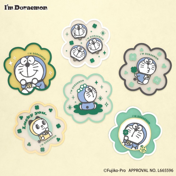 I'm Doraemonシリーズ「クリアラバーコースター」ランダム全6種