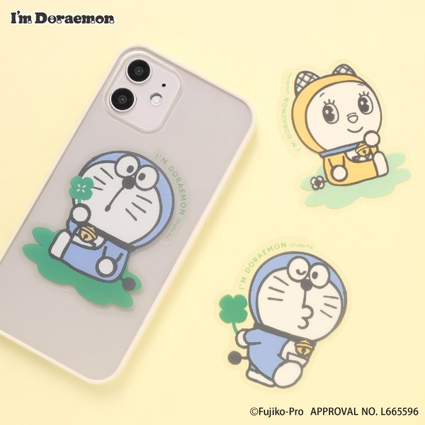 I'm Doraemonシリーズ「クリアステッカー」全3種