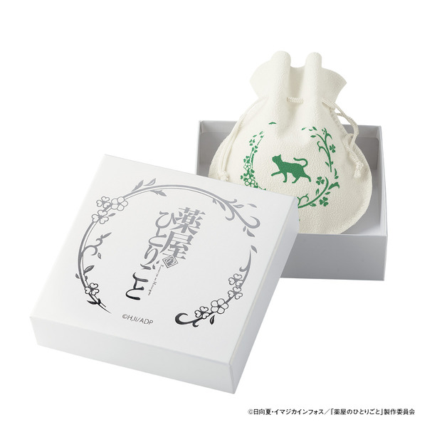 薬屋のひとりごと 天然石ブレスレット（猫猫）