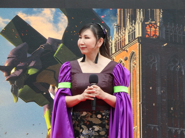 「エヴァンゲリオン・ザ・ライド -8K-」オープニングセレモニーの様子