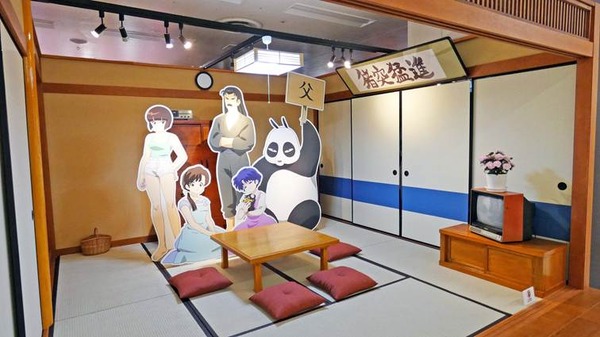 「TVアニメ『らんま1/2』展」の様子