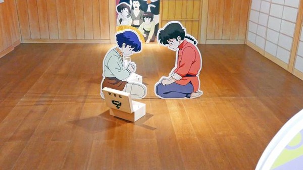 「TVアニメ『らんま1/2』展」の様子