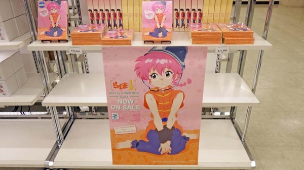 「TVアニメ『らんま1/2』展」の様子