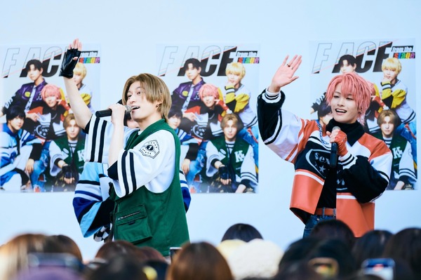F/ACE from the stage【1st FREE MINI LIVE】