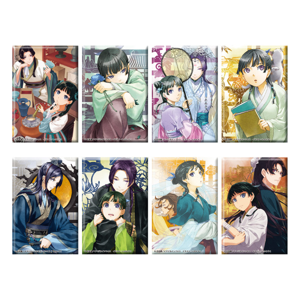 スクエア缶バッジ（ランダム8種）