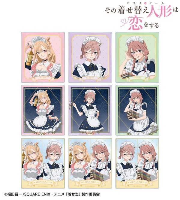 描き下ろし 星空メイドver. トレーディングアクリルカード