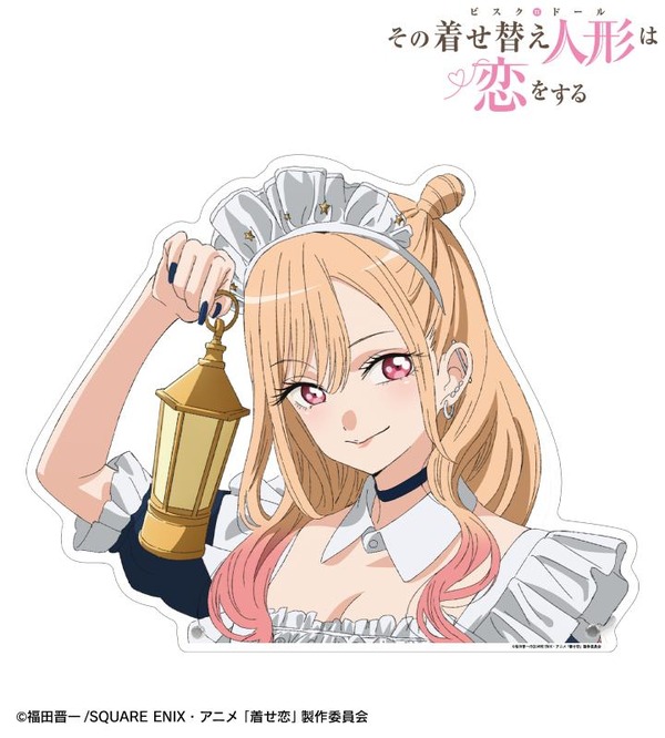 描き下ろし 星空メイドver. 特大ダイカットアクリルパネル