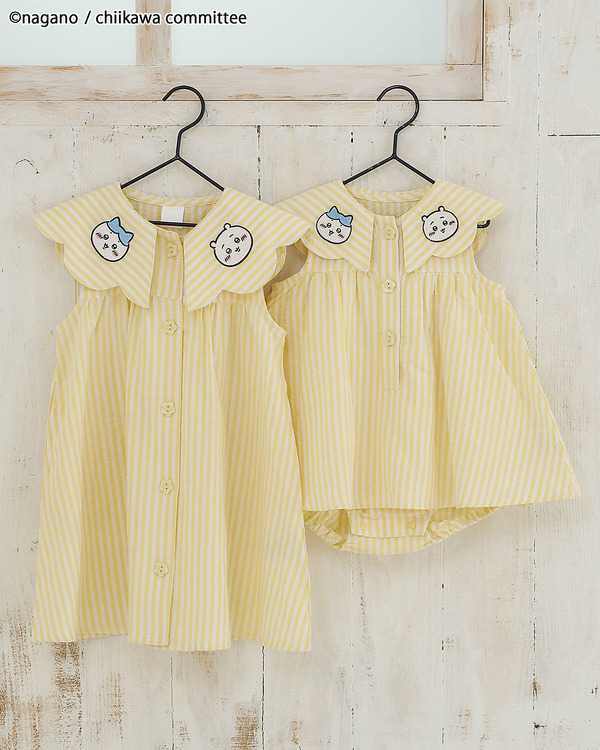 【リンク】【アニメちいかわ】襟付きベビーロンパス