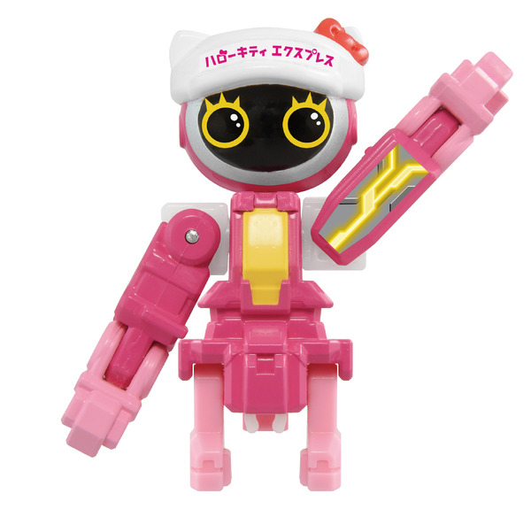 タカラトミー「トミカ ジョブレイバー TJBEX キャリーブレイバー ハローキティ エクスプレス トラック」RIBON（リボン）