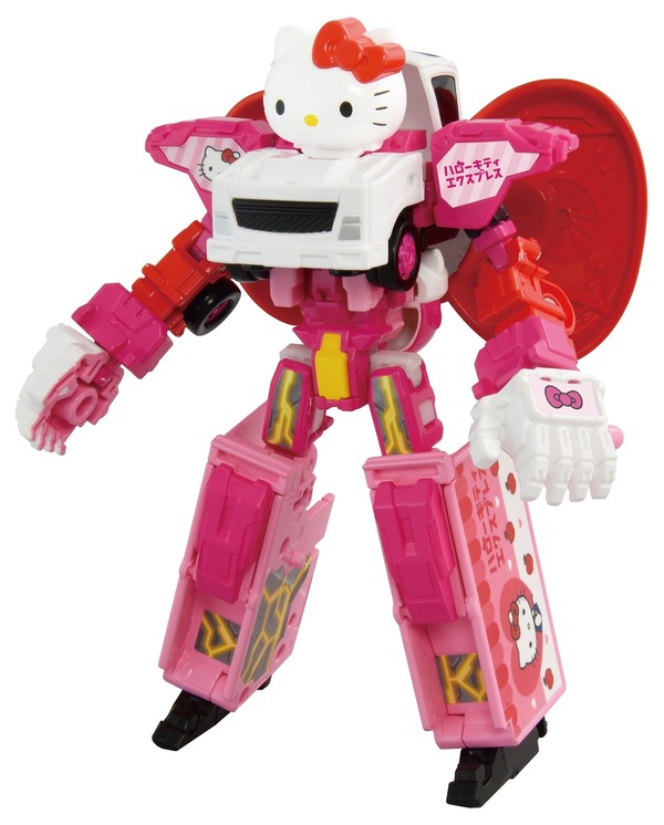 タカラトミー「トミカ ジョブレイバー TJBEX キャリーブレイバー ハローキティ エクスプレス トラック」