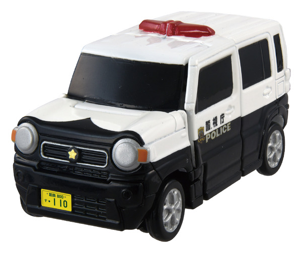 タカラトミー「TJB10 ポリスブレイバー スズキ ハスラー ミニパトロールカー」