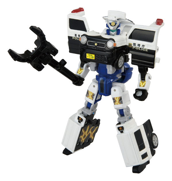 タカラトミー「TJB10 ポリスブレイバー スズキ ハスラー ミニパトロールカー」