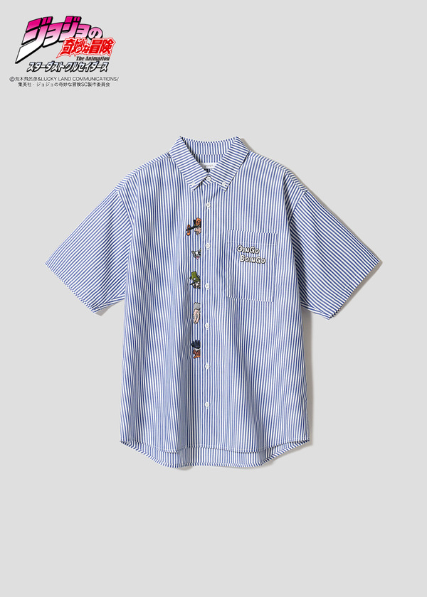 『ジョジョの奇妙な冒険』×グラニフ　「オインゴ・ボインゴ兄弟｜ルーズフィット半袖シャツ」