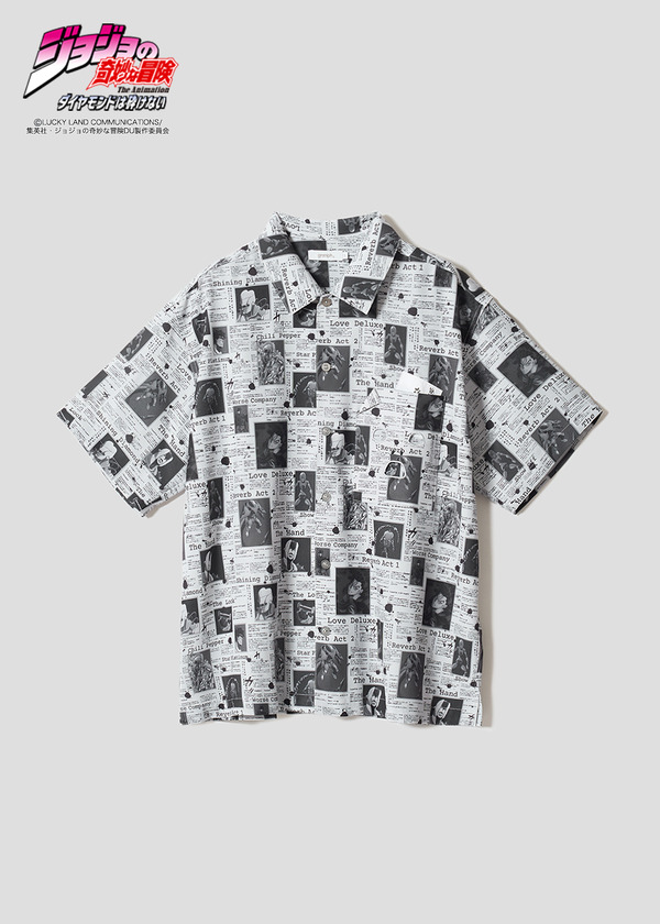 『ジョジョの奇妙な冒険』×グラニフ　「天国への扉｜ルーズフィット半袖シャツ」