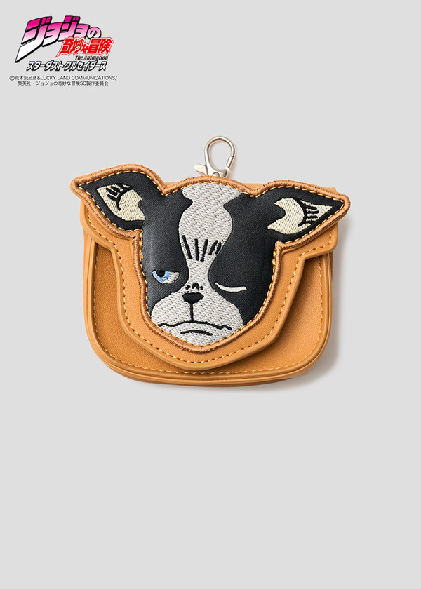 『ジョジョの奇妙な冒険』×グラニフ　「イギー フェイス｜カスタムポーチ」