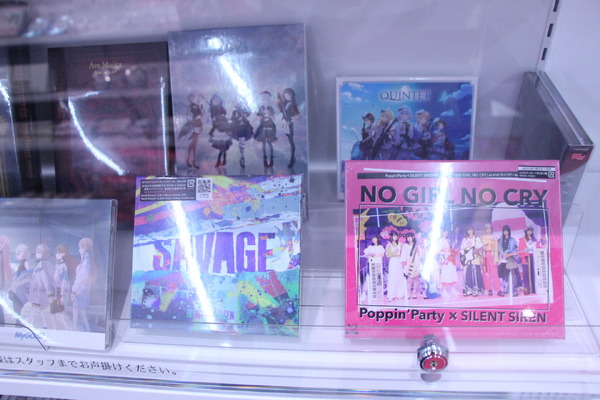 「BanG Dream! STORE」店内の様子