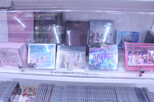 「BanG Dream! STORE」店内の様子