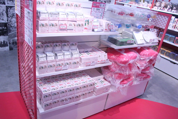 「BanG Dream! STORE」店内の様子