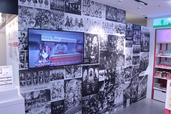 「BanG Dream! STORE」店内の様子
