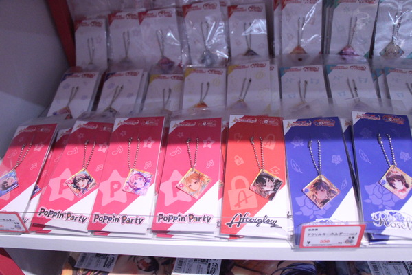 「BanG Dream! STORE」店内の様子