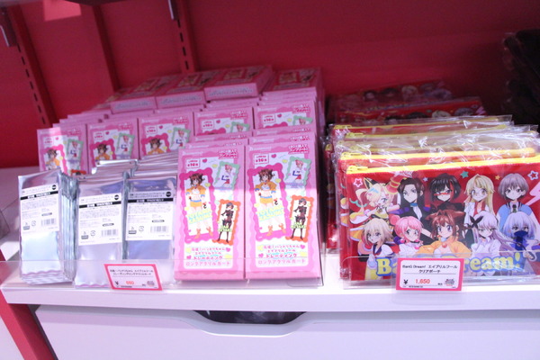 「BanG Dream! STORE」店内の様子