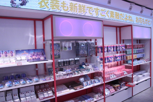 「BanG Dream! STORE」店内の様子