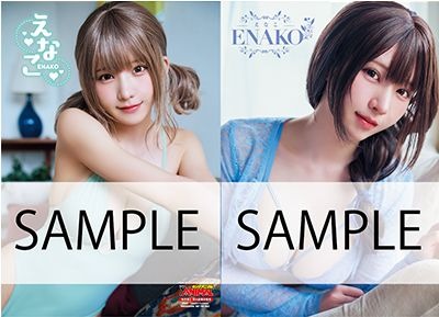 えなこ両面クリアファイル　A柄　